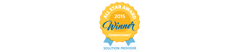 Constant Contact 2015 All Star Winner